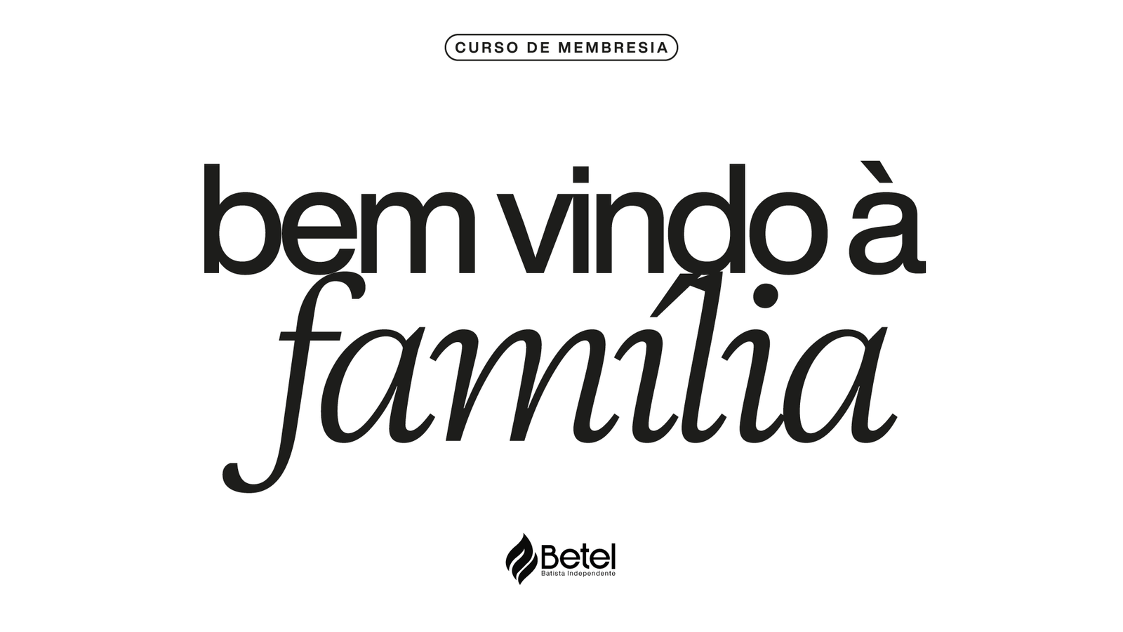 Curso de Membresia Betel Tapes